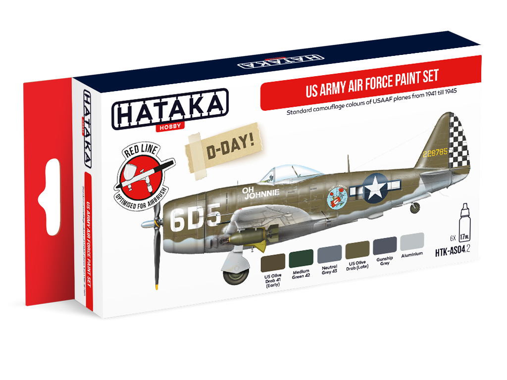 US Army Air Force paint set