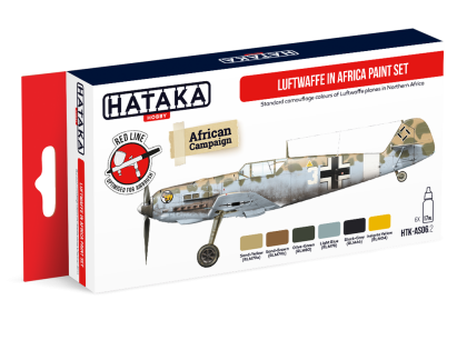 Luftwaffe in Africa paint set