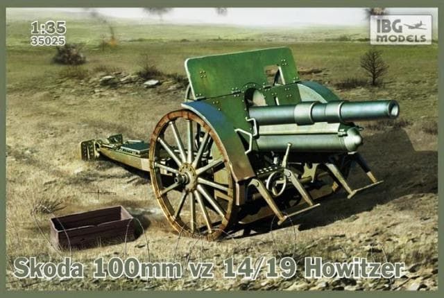 1:35 Skoda 100mm vz 14/19 Howitzer