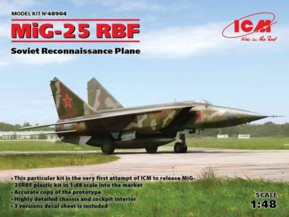 1:48 MIG-25RBF Soviet Reconnaissance Plane