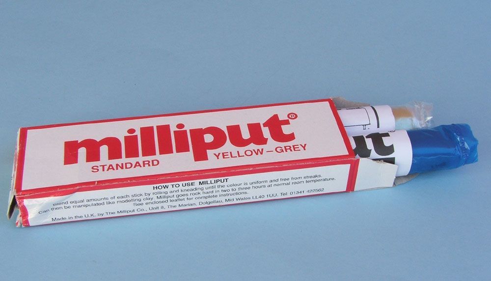 Milliput Standart Yellow-Grey