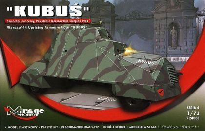 1:72 Kubuś Warsaw'44 Uprising Armoured Car