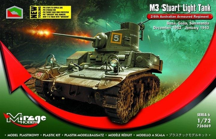 1:72 Light Tank M3 ‘STUART’