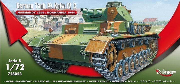 1:72 German Tank Pz.Kpfw. IV C Normandy 1944