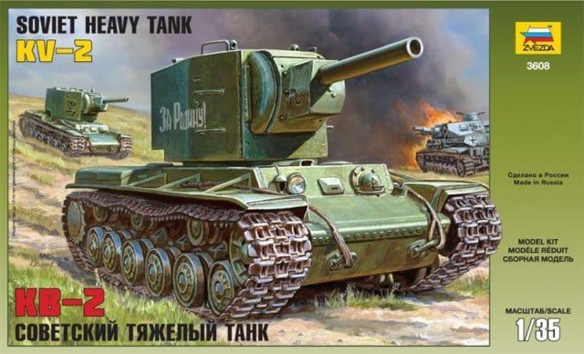1:35 Soviet Heavy Tank KV-2