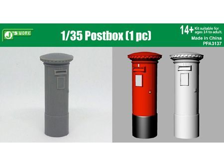 1:35 Postbox (1 pc)