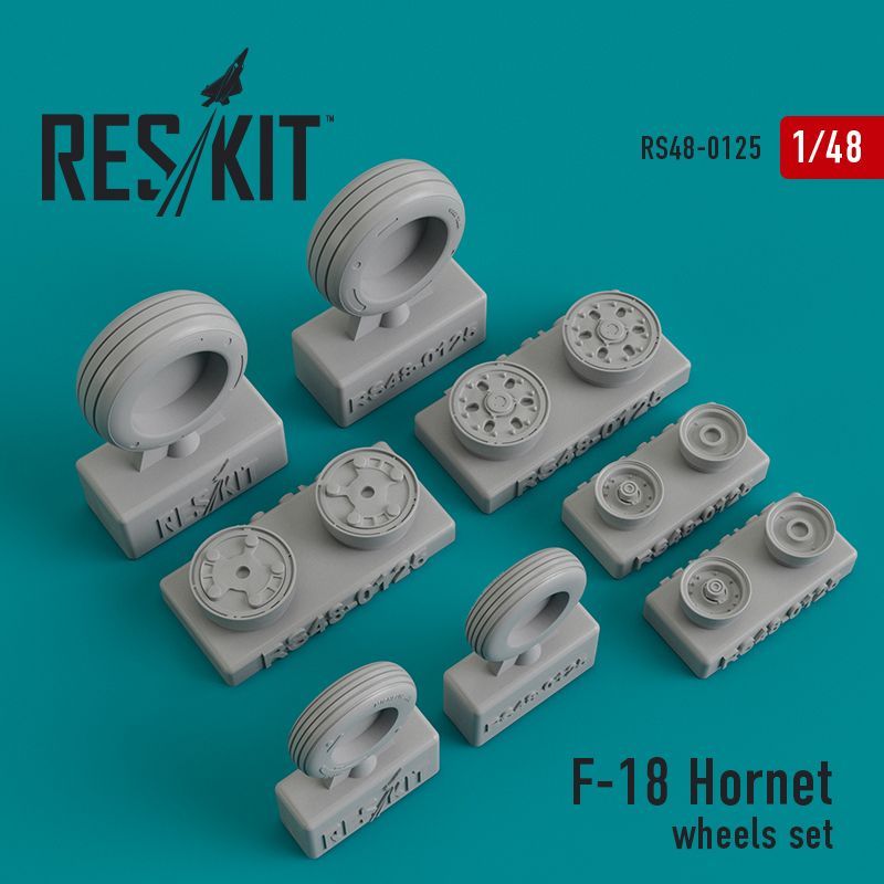 1:48 F-18 Hornet wheels set