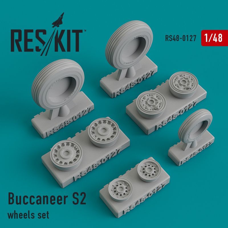 1:48 Buccaneer S2 wheels set - Airfix -