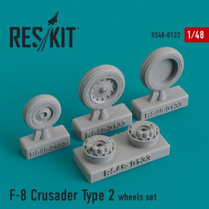 1:48 F-8 Crusader Type 2 wheels set