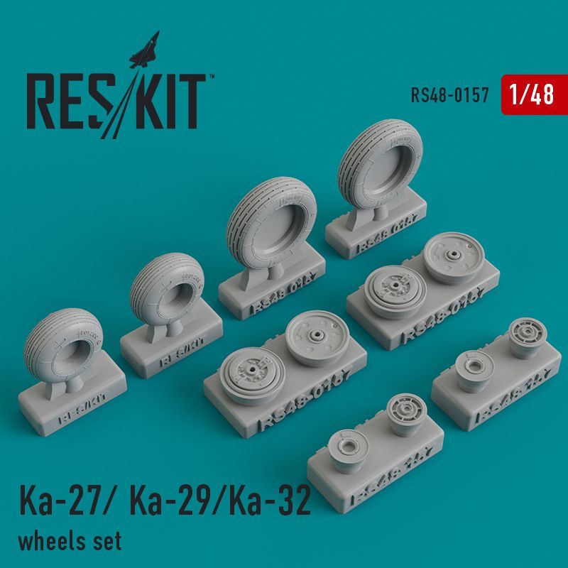 1:48 Ka-27/Ka- 29/Ka-32 wheels set - Hobby Boss -