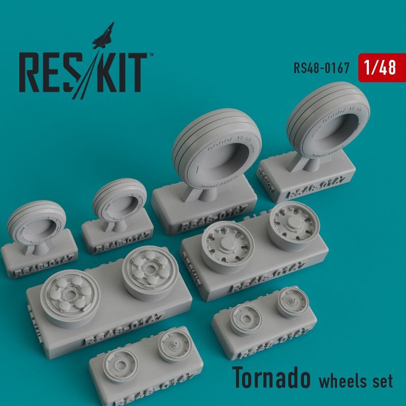1:48 Tornado wheels set