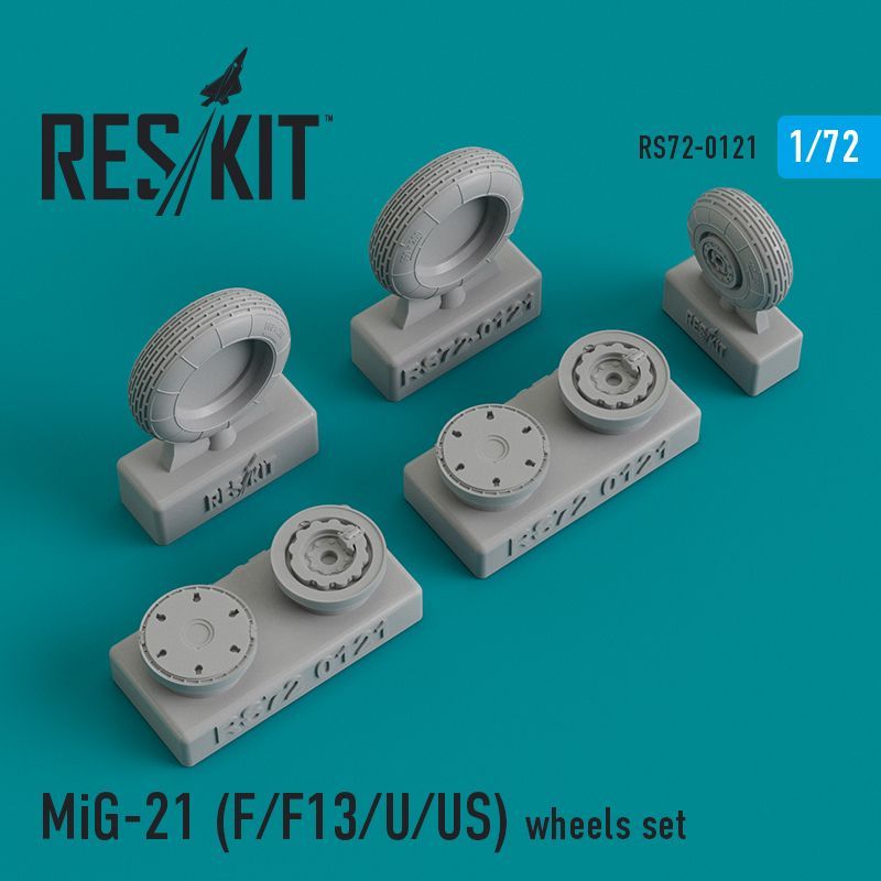 1:72 MiG-21 (F/F13/U/US) wheels set