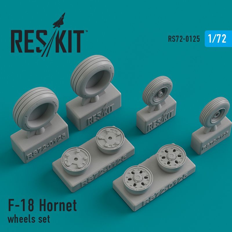 1:72 F-18 Hornet wheels set