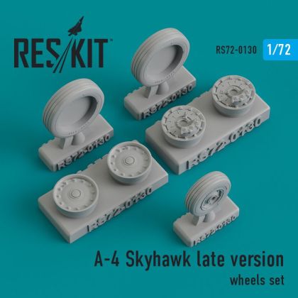 1:72 A-4 Skyhawk late version wheels set