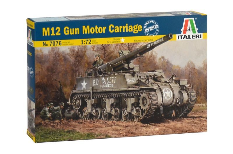 1:72 M12 Gun Motor Carriage