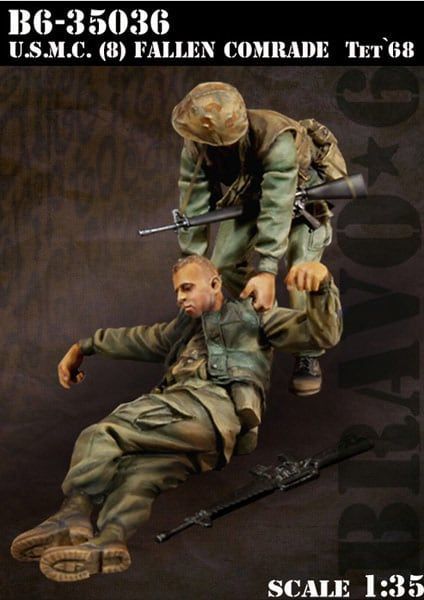 1:35 U.S.M.C. (8) Fallen Comrade Tet'68
