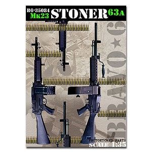 1:35 Stoner 63A / Mk23 2pcs