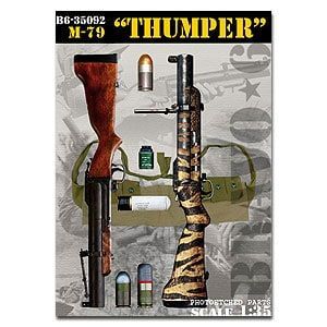 1:35 M79 Thumper set 3 Pieces