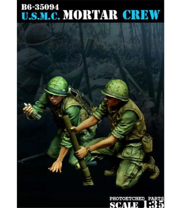 1:35 U.S.M.C. Mortar Team
