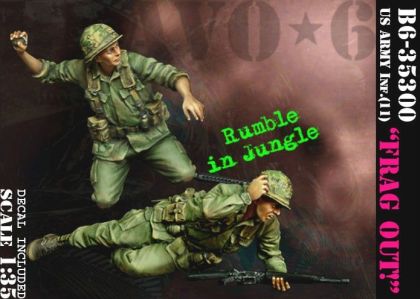 1:35 US Army Infantry (11) - Frag Out!