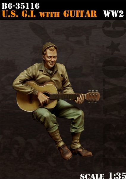 1:35 US GI with Guitar WW2