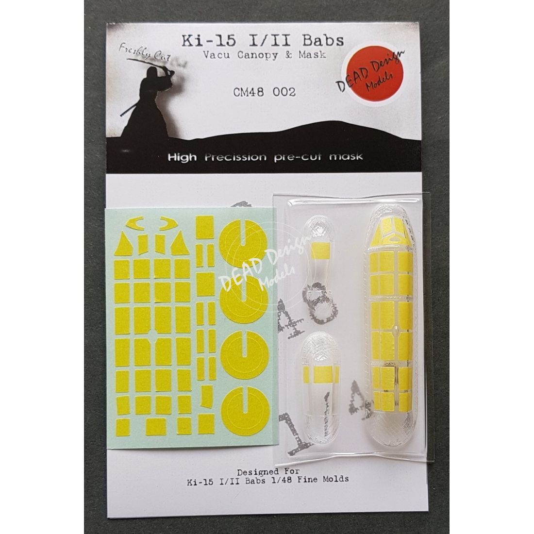 1:48 Ki-15 I/II Babs Vacu Canopy & Mask