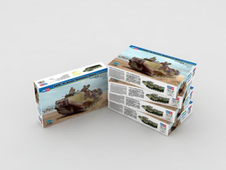 1:35 AAVP-7A1 Assault Amphibious Vehicle (w/mounting bosses)