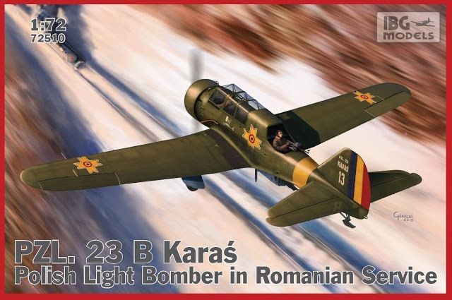 1:72 PZL.23B Karaś Polish Light Bomber in Romanian Service