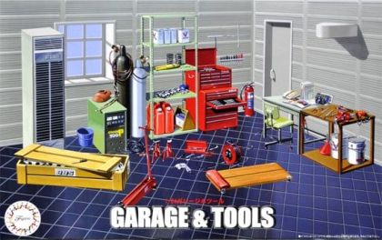 1:24 Garage & Tools