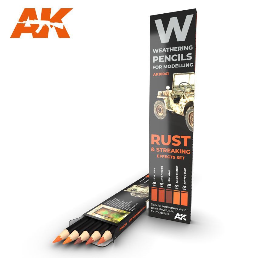 RUST & STREAKING: EFFECTS SET pencils