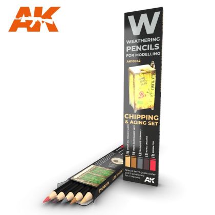 CHIPPING & AGING SET pencils