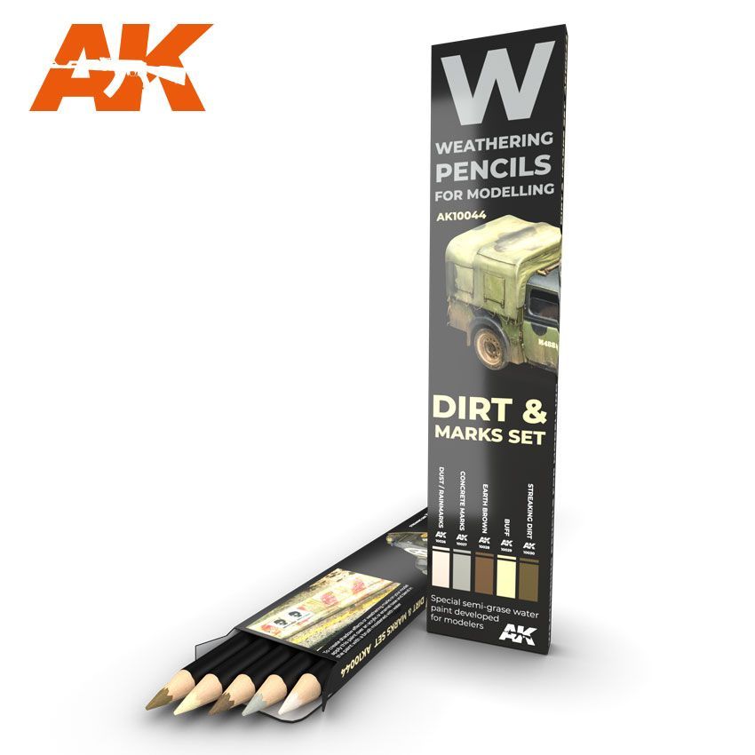 DIRT: MARKS SET pencils
