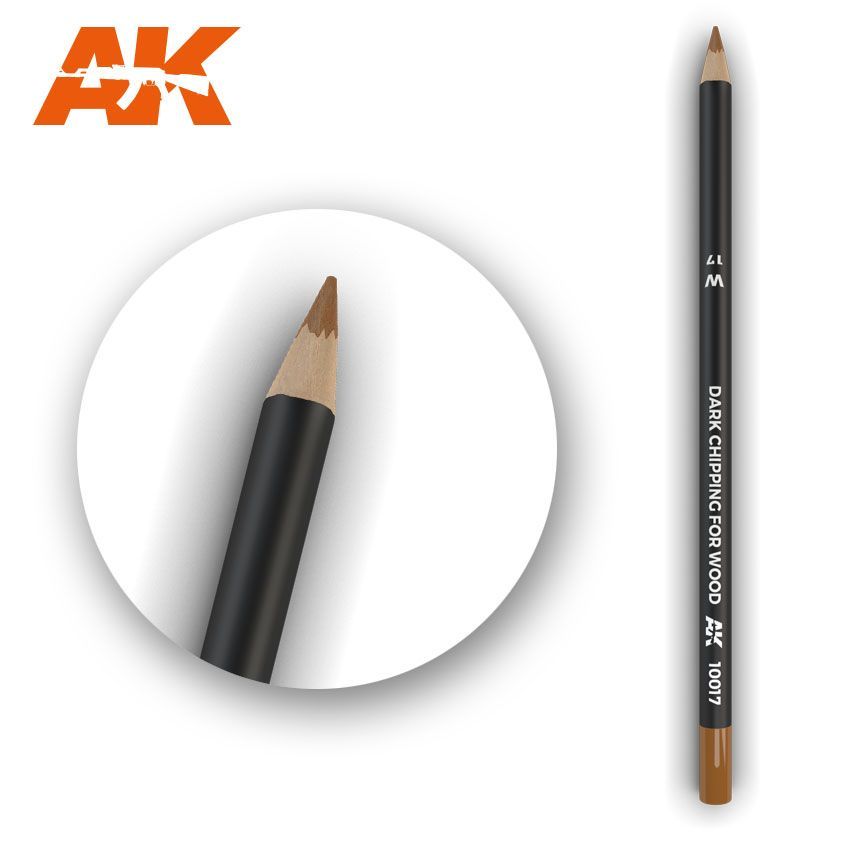 DARK CHIPPING FOR WOOD pencils