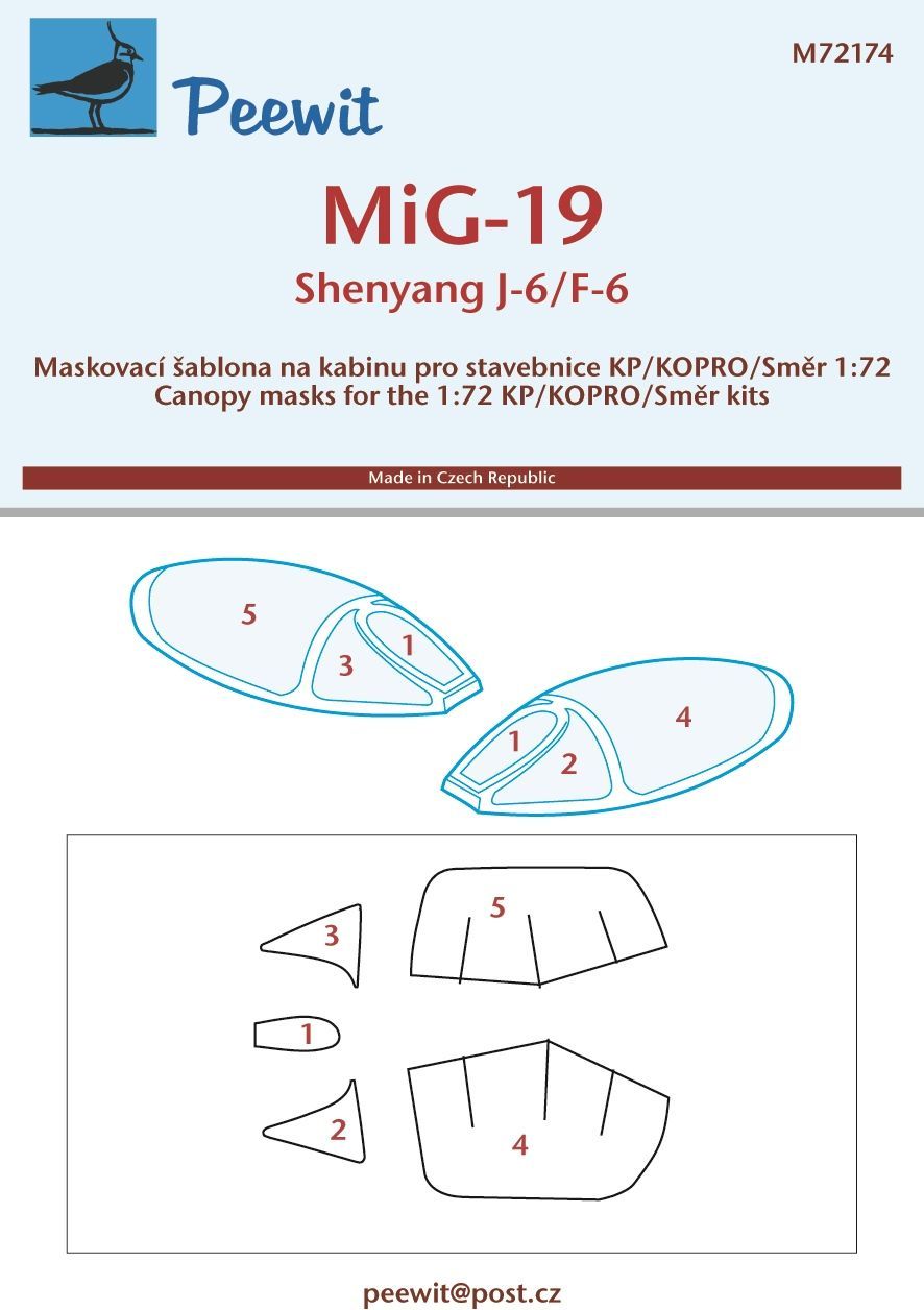 1:72 Mikoyan MiG-19S/Shenyang J-6/F-6