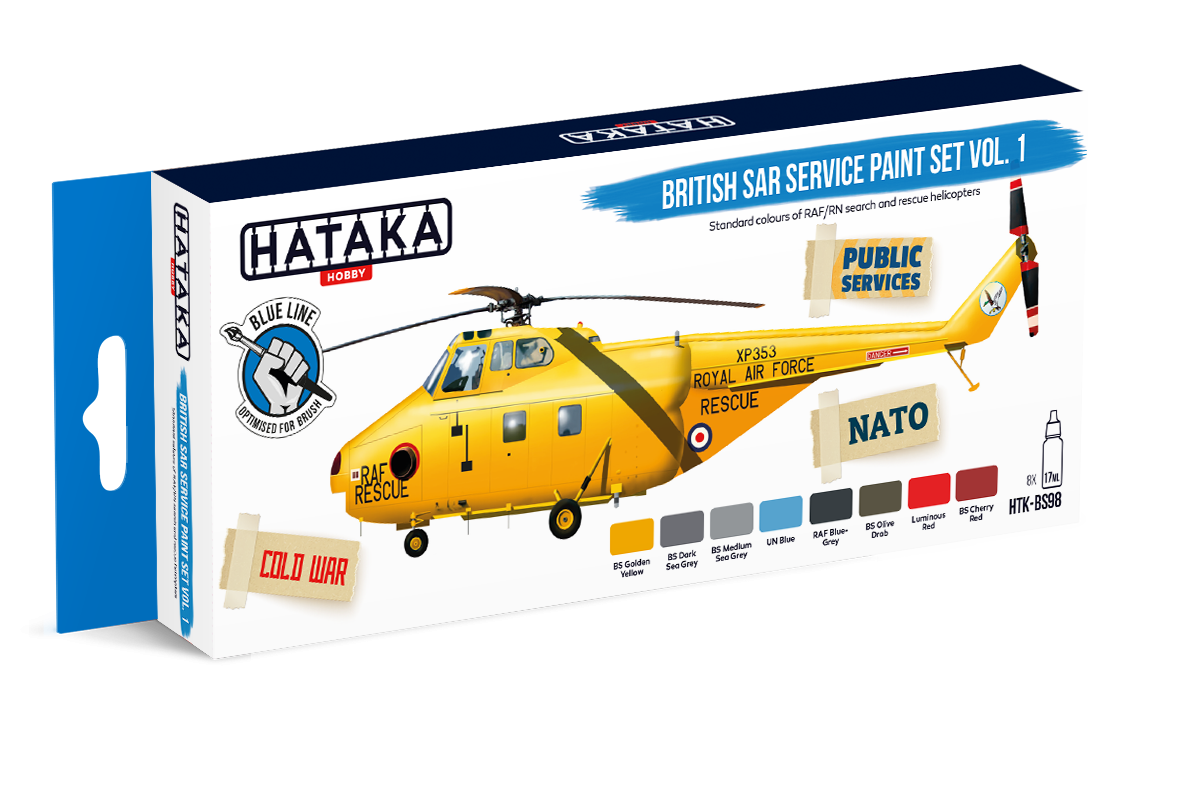 British SAR Service paint set vol. 1