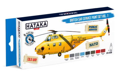 British SAR Service paint set vol. 1