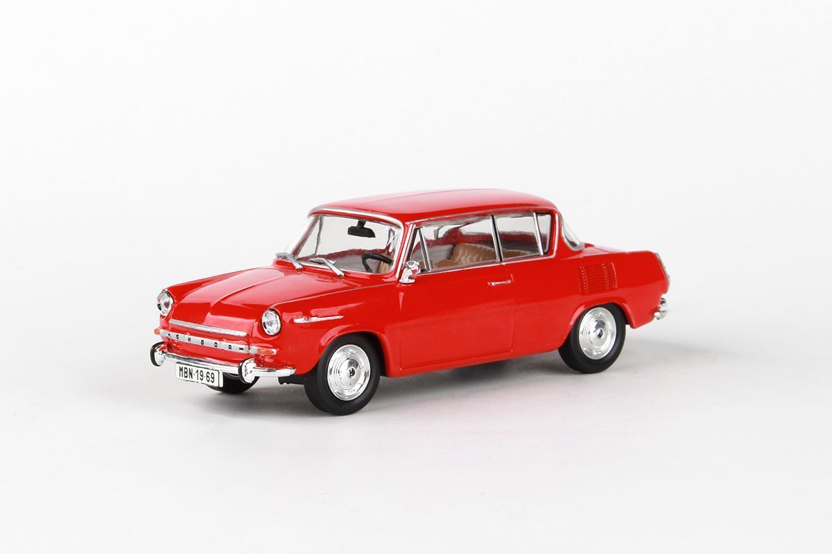 1:43 Škoda 1100MBX (1969) - Červená Oranžová