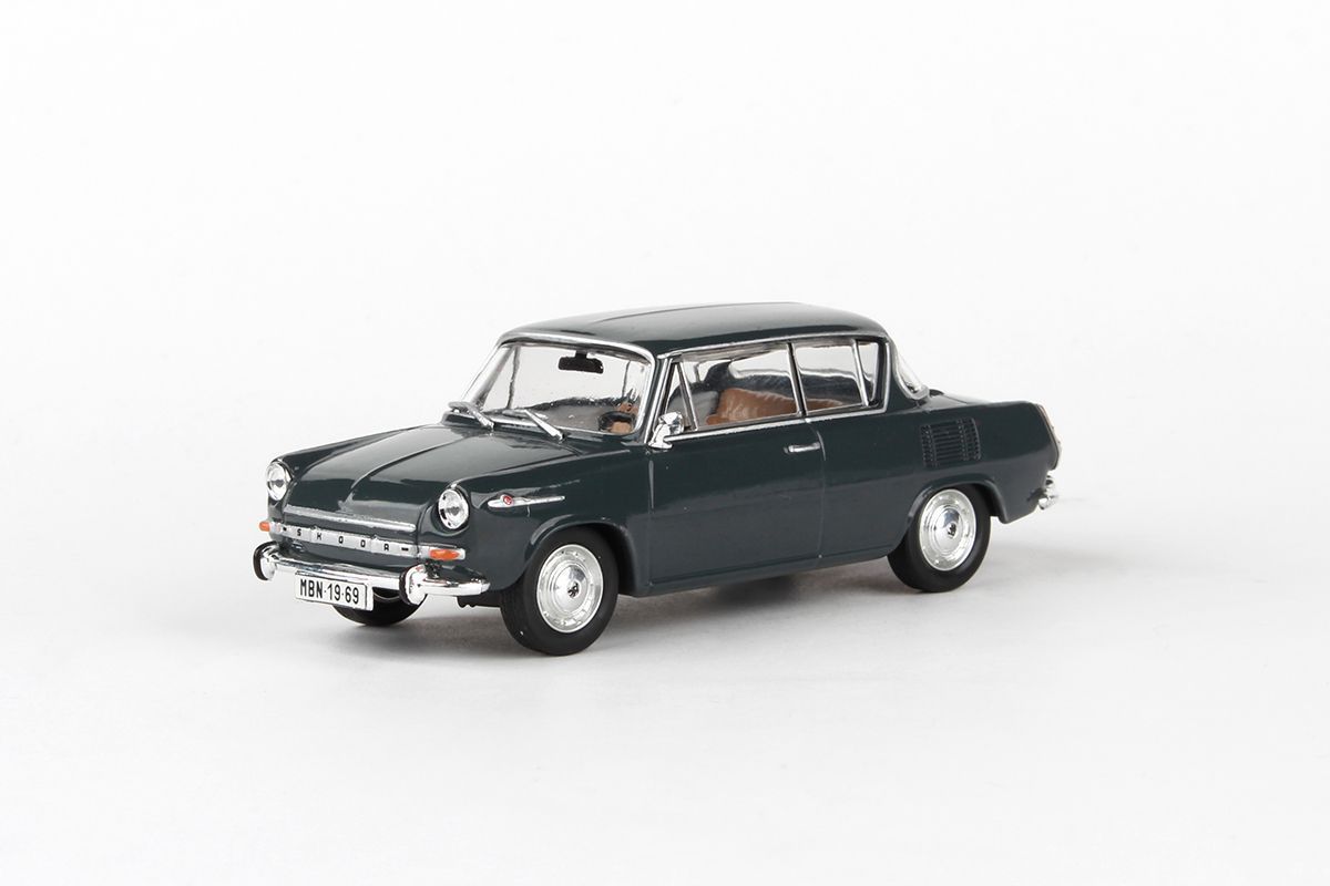 1:43 Škoda 1100MBX (1969) - Šedá Tmavá