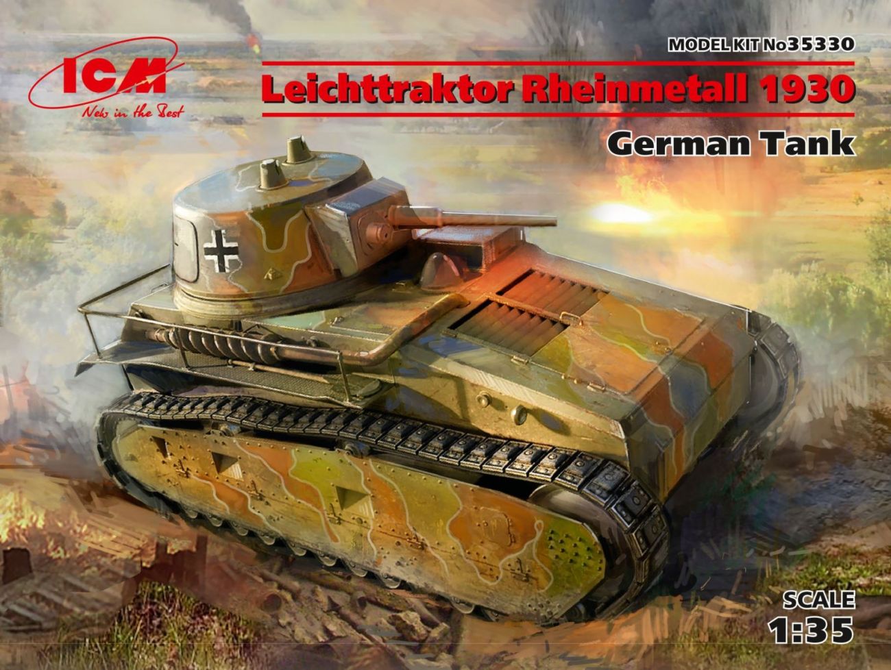 1:35 Leichttraktor Rheinmetall 1930