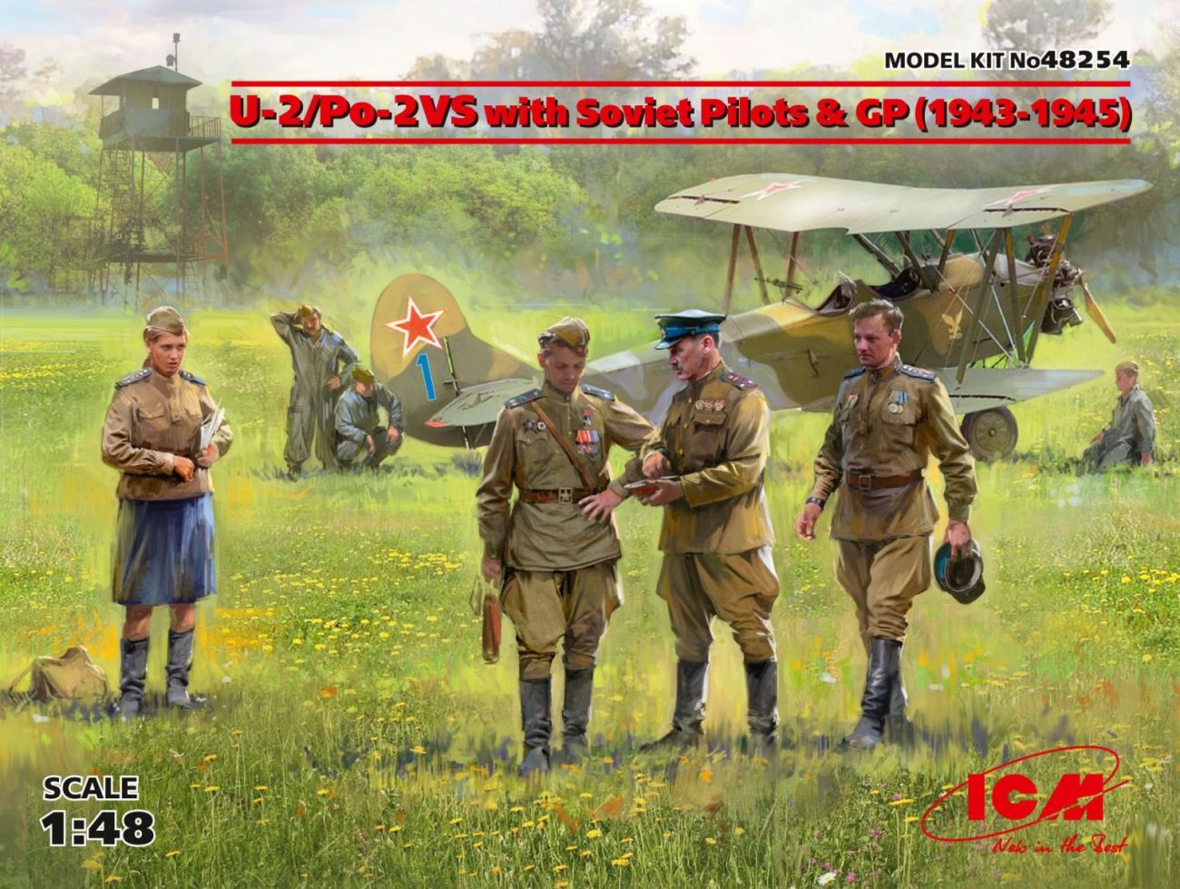 1:48 U-2/Po-2VS with Soviet Pilots & GP (1943-1945)