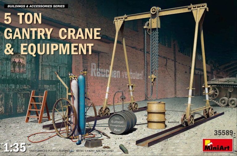 1:35 5 TON GANTRY CRANE & EQUIPMENT