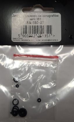 A set of gaskets for 180 series airbrushes