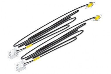Yellow Stick-on LED Lights