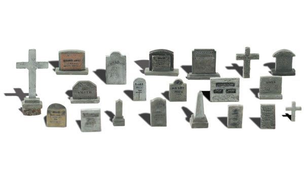 Tombstones - HO Scale