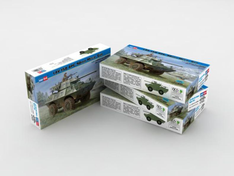 1:35 LAV-150 APC 90mm Mecar gun