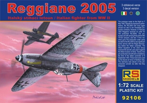 1:72 Reggiane Re-2005