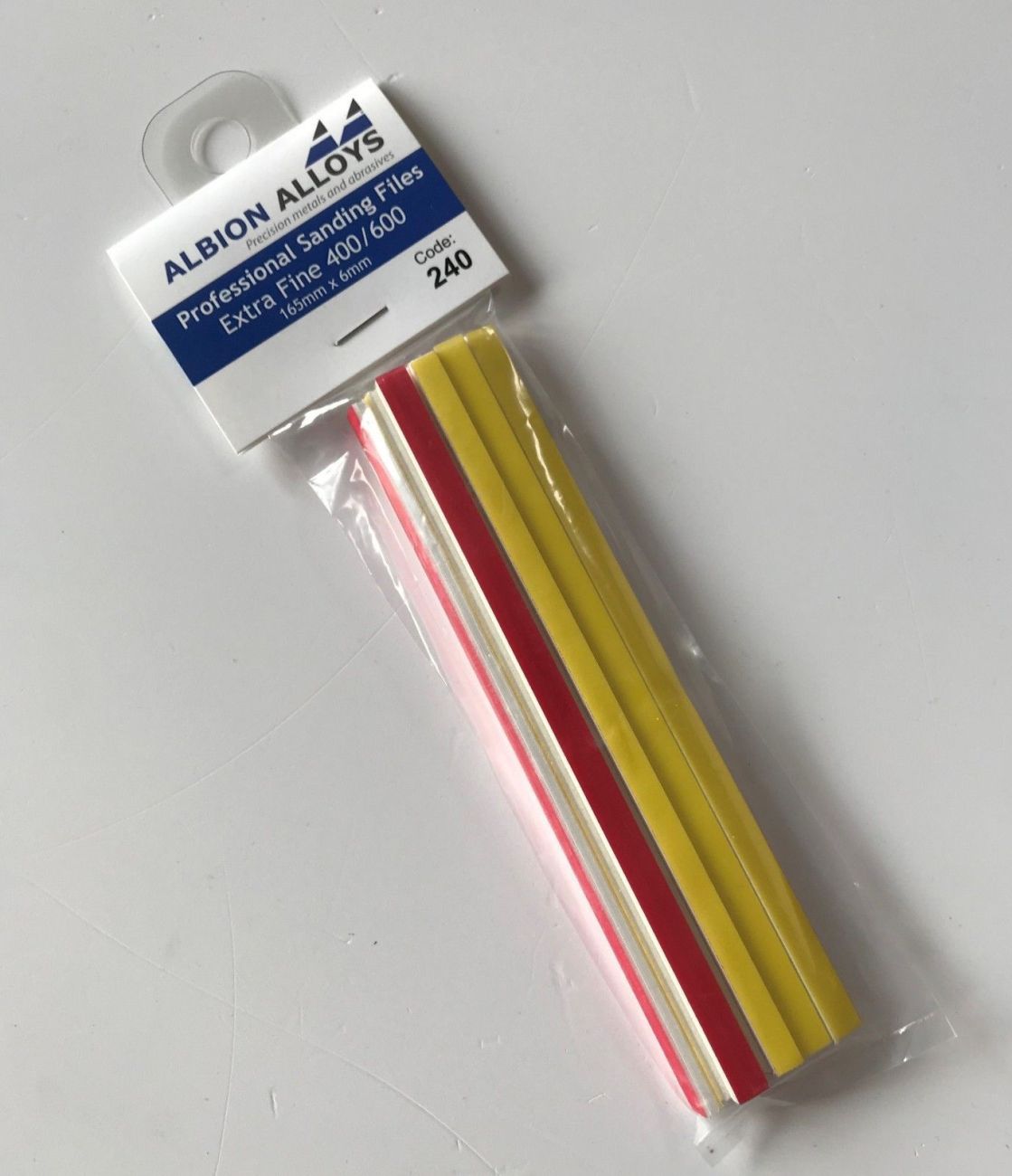 Sanding Sticks 6mm x 165mm - 400 & 600 Grit (1ks)