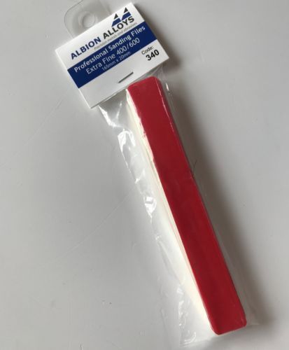 20mm Extra Fine Sanding Files (1ks)