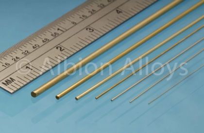 Brass Rod / 0.8mmx305mm 1ks