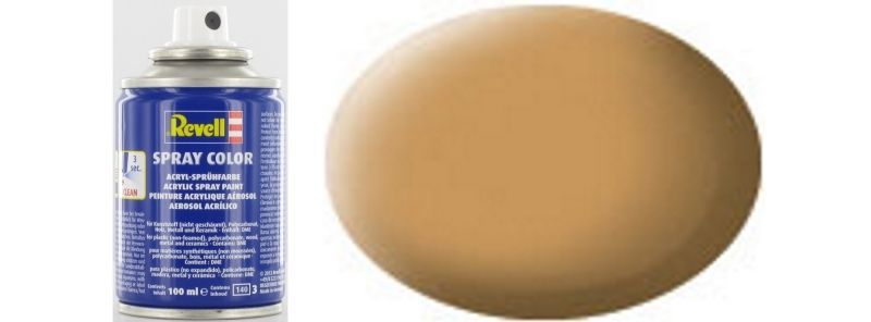 Ochre Brown Matt Spray